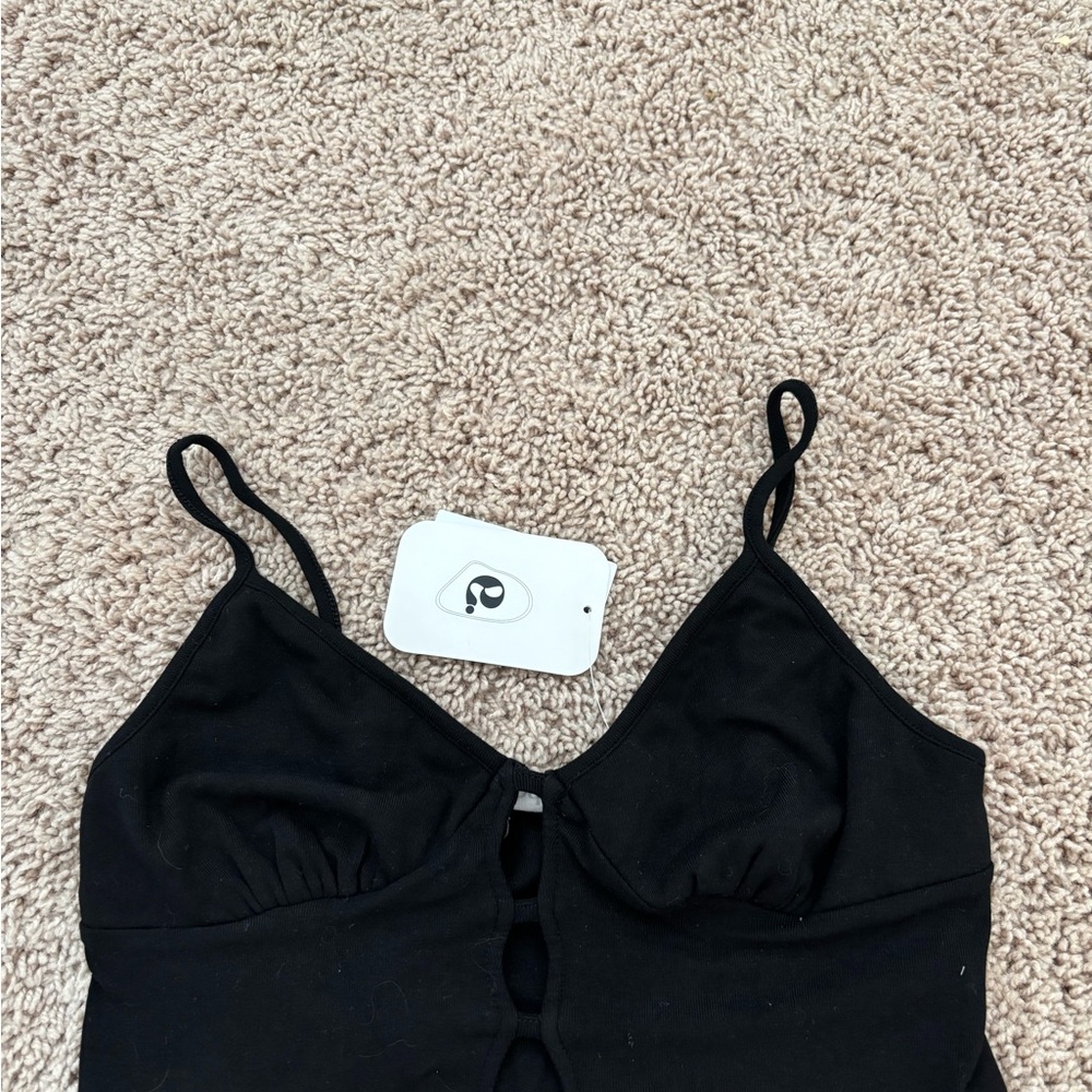 Black Strappy Top
